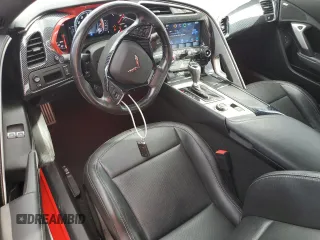 2019 Chevrolet Corvette 1LT with VIN 1G1YB3D70K5120384, listed as a Copart auction lot 45151405 with 27,450 mi miles and Salvage Title. Bid and sale history available at carsss.com. Image 8.