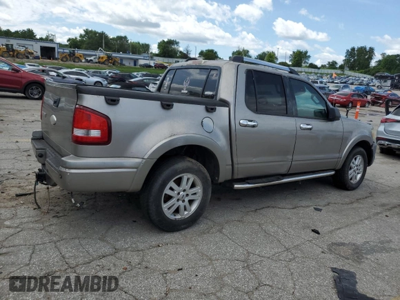 2008 Ford Explorer Sport Trac Limited with VIN 1FMEU33E68UA23141, listed as a Copart auction lot 61251835 with Not provided miles and Clean title. Bid and sale history available at DreamBid. Image 3.