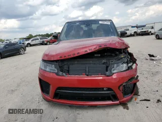 2022 Land Rover Range Rover Sport SVR with VIN SALWZ2RE6NA219923, listed as a Copart auction lot 72841544 with 48,211 mi miles and Salvage Title. Bid and sale history available at DreamBid. Image 5.