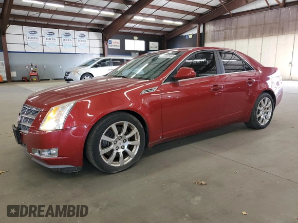 2008 Cadillac CTS AWD w/1SB with VIN 1G6DT57V880213431, listed as a Copart auction lot 77392944 with 107,211 mi miles and Clean Title. Bid and sale history available at carsss.com. Image 1.
