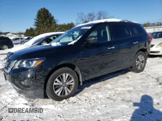 2020 Nissan Pathfinder S z VIN 5N1DR2AM2LC651469, wystawiony jako Copart lot #86747924 z przebiegiem 78 102 mil mil oraz Szkoda całkowita • Salvage title. Historia ofert i sprzedaży dostępna na DreamBid. Obrazek 1.
