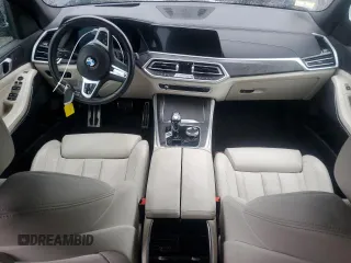 2022 BMW X5 xDrive40i with VIN 5UXCR6C03N9K58192, listed as a Copart auction lot 74526984 with Not Provided miles and Salvage Title. Bid and sale history available at DreamBid. Image 8.