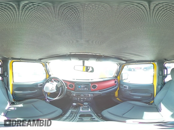 2020 Jeep Wrangler Unlimited Sport S с VIN 1C4HJXDG1LW189677, выставлен на аукционе Copart как лот 62716145 с пробегом 69 624 миль миль и Списание • Salvage title. История ставок и продаж доступна на DreamBid. Изображение 15.