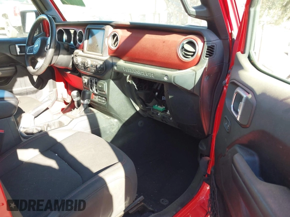 2018 Jeep Wrangler Unlimited Rubicon с VIN 1C4HJXFG0JW143820, выставлен на аукционе IAAI как лот 41405743 с пробегом 34 397 миль миль и . История ставок и продаж доступна на DreamBid. Изображение 5.