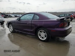 1996 Ford Mustang GT z VIN 1FALP42X8TF196321, wystawiony jako Copart lot #50874885 z przebiegiem 86 945 mil mil oraz Szkoda całkowita • Salvage title. Historia ofert i sprzedaży dostępna na DreamBid. Obrazek 2.