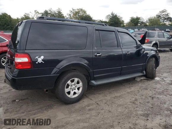 2010 Ford Expedition EL SSV with VIN 1FMJK1G59AEB49075, listed as a Copart auction lot 73537274 with 0 mi miles and Salvage Title. Bid and sale history available at carsss.com. Image 3.