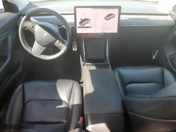 2019 Tesla Model 3 Mid Range with VIN 5YJ3E1EA3KF484269, listed as a Copart auction lot 52446425 with 81,977 mi miles and Salvage Title. Bid and sale history available at carsss.com. Image 8.