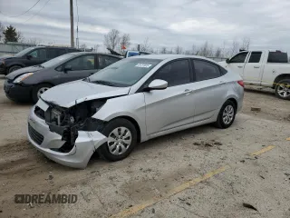 2016 Hyundai Accent SE with VIN KMHCT4AE3GU013488, listed as a Copart auction lot 49737635 with 158,835 mi miles and Salvage Title. Bid and sale history available at carsss.com. Image 1.