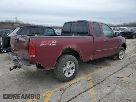 2003 Ford F-150 XL with VIN 2FTRX18L53CA14884, listed as a Copart auction lot 43269375 with 0 mi miles and Salvage Title. Bid and sale history available at carsss.com. Image 3.