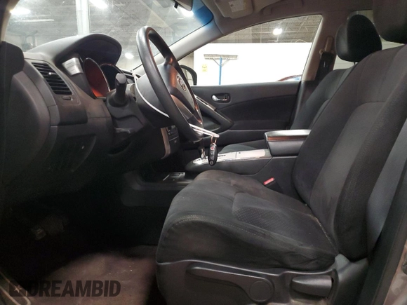 2009 Nissan Murano S with VIN JN8AZ18WX9W145005, listed as a Copart auction lot 54900095 with 188,507 mi miles and Clean Title. Bid and sale history available at carsss.com. Image 7.