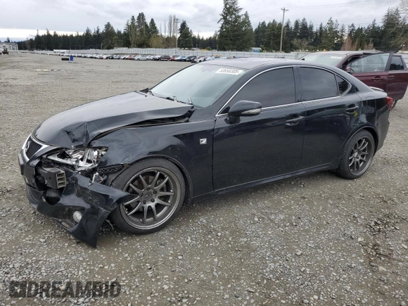 2012 Lexus IS 250 with VIN JTHCF5C23C5058602, listed as a Copart auction lot 50658305 with 127,472 mi miles and Salvage Title. Bid and sale history available at DreamBid. Image 1.