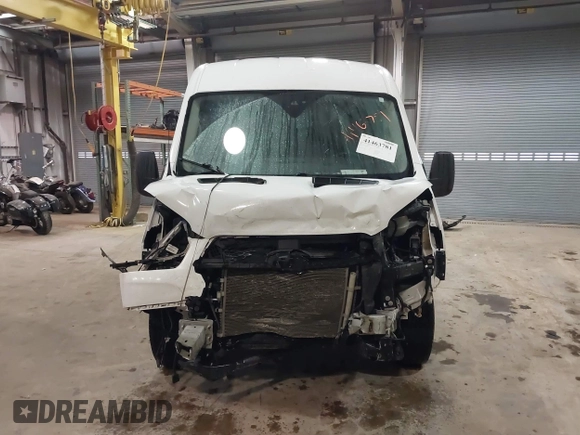 2021 Ford Transit Cargo with VIN 1FTBR1C82MKA29712, listed as a IAAI auction lot 41463781 with 83,961 mi miles and . Bid and sale history available at DreamBid. Image 13.