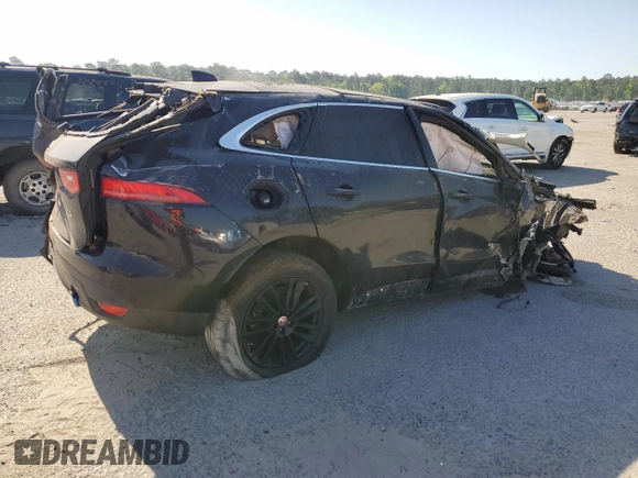 2017 Jaguar F-Pace 35t Prestige with VIN SADCK2BV2HA897456, listed as a Copart auction lot 51971945 with Not provided miles and Salvage title. Bid and sale history available at DreamBid. Image 3.