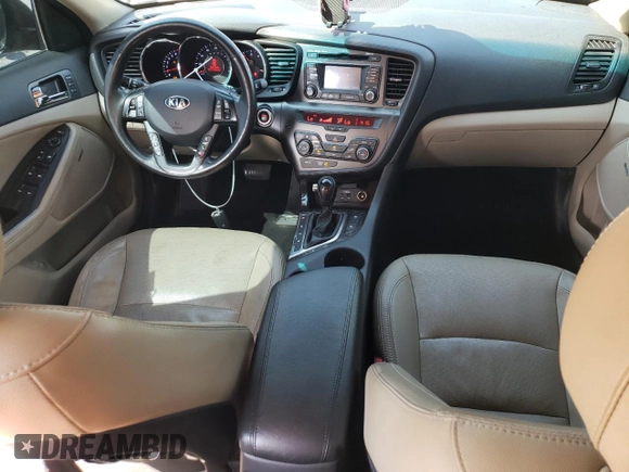 2013 Kia Optima EX с VIN 5XXGN4A77DG108218, выставлен на аукционе Copart как лот 57728815 с пробегом 162 475 миль миль и Списание • Salvage title. История ставок и продаж доступна на DreamBid. Изображение 8.