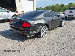 2019 Ford Mustang EcoBoost with VIN 1FA6P8TH7K5166355, listed as a IAAI auction lot 42007861 with 97,807 mi miles and . Bid and sale history available at DreamBid. Image 4.