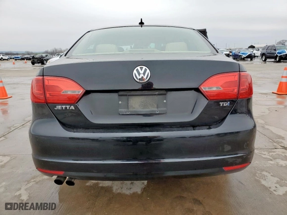 2012 Volkswagen Jetta Sedan TDI w/Premium with VIN 3VWLL7AJ6CM020286, listed as a Copart auction lot 45501185 with 131,028 mi miles and Salvage Title. Bid and sale history available at carsss.com. Image 6.