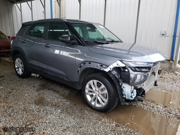 2021 Chevrolet TrailBlazer LS with VIN KL79MMS25MB178348, listed as a Copart auction lot 89196695 with 22,501 mi miles and Salvage Title. Bid and sale history available at carsss.com. Image 4.