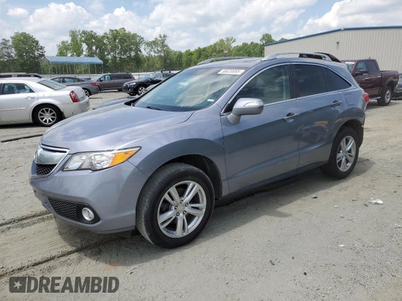 2015 Acura RDX Technology z VIN 5J8TB3H59FL006705, wystawiony jako Copart lot #56020085 z przebiegiem 78 206 mil mil oraz Szkoda całkowita • Salvage title. Historia ofert i sprzedaży dostępna na DreamBid. Obrazek 1.