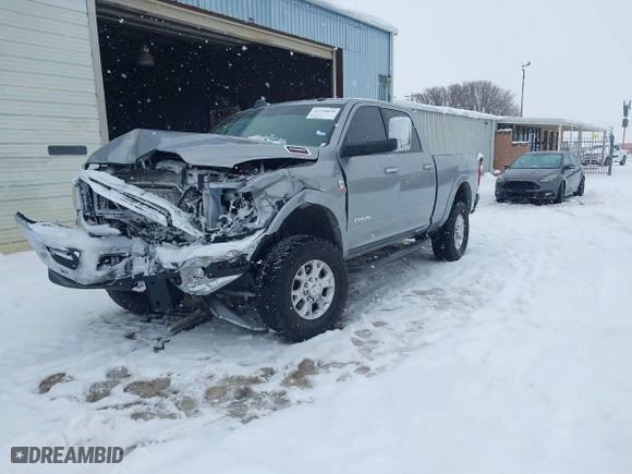 2022 Ram 2500 Laramie with VIN 3C6UR5FL6NG184134, listed as a IAAI auction lot 41228038 with 95,631 mi miles. Bid and sale history available at carsss.com. Image 18.