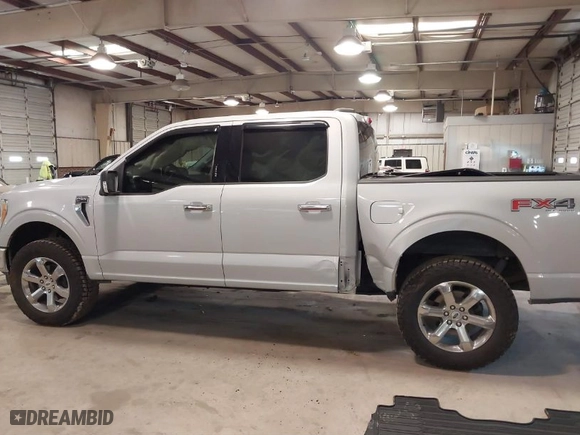 2021 Ford F-150 XL with VIN 1FTFW1E89MKD93309, listed as a IAAI auction lot 41413599 with 77,647 mi miles. Bid and sale history available at carsss.com. Image 15.