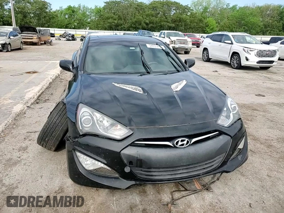 2014 Hyundai Genesis Coupe Premium with VIN KMHHT6KD4EU115015, listed as a Copart auction lot 54055895 with 199,541 mi miles and Salvage title. Bid and sale history available at DreamBid. Image 13.