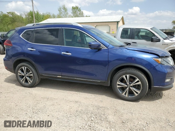 2018 Nissan Rogue SV with VIN 5N1AT2MV9JC734435, listed as a Copart auction lot 54793815 with 227,028 mi miles and Clean Title. Bid and sale history available at carsss.com. Image 4.