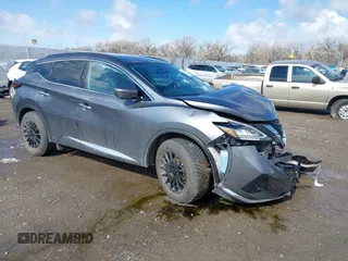 2023 Nissan Murano SV z VIN 5N1AZ2BS8PC134568, wystawiony jako IAAI lot #41950221 z przebiegiem 27 252 mil mil oraz . Historia ofert i sprzedaży dostępna na DreamBid. Obrazek 1.