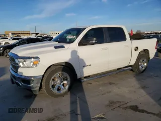 2021 Ram 1500 Lone Star with VIN 1C6RREFT0MN661085, listed as a Copart auction lot 42644105 with 74,062 mi miles and Salvage title. Bid and sale history available at DreamBid. Image 1.