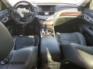 2013 Infiniti M37 with VIN JN1BY1AP0DM513091, listed as a Copart auction lot 76168224 with 140,523 mi miles and Salvage Title. Bid and sale history available at carsss.com. Image 8.
