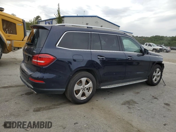 2017 Mercedes-Benz GLS with VIN 4JGDF6EE5HA932784, listed as a Copart auction lot 49502453 with 87,731 mi miles. Bid and sale history available at carsss.com. Image 3.