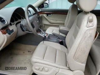 2004 Audi A4 3.0L z VIN WAUDT48H64K009951, wystawiony jako Copart lot #73214494 z przebiegiem 79 681 mil mil oraz Nie do naprawy • Non repairable. Historia ofert i sprzedaży dostępna na DreamBid. Obrazek 7.