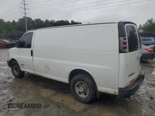 2003 Chevrolet Express Cargo with VIN 1GCGG25U831126705, listed as a Copart auction lot 73466744 with 265,323 mi miles and Salvage Title. Bid and sale history available at DreamBid. Image 2.