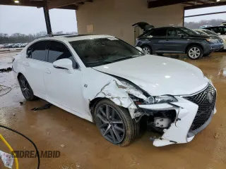 2018 Lexus GS with VIN JTHBZ1BL3JA014108, listed as a Copart auction lot 44915865 with 97,338 mi miles and Salvage Title. Bid and sale history available at carsss.com. Image 4.