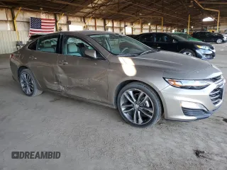 2022 Chevrolet Malibu LT with VIN 1G1ZD5ST9NF113992, listed as a Copart auction lot 48805935 with 75,518 mi miles and Salvage Title. Bid and sale history available at DreamBid. Image 4.