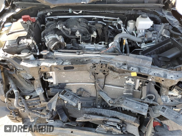 2023 Nissan Frontier Pro-4X with VIN 1N6ED1EK9PN653818, listed as a Copart auction lot 50932735 with 55,466 mi miles and Salvage title. Bid and sale history available at DreamBid. Image 13.