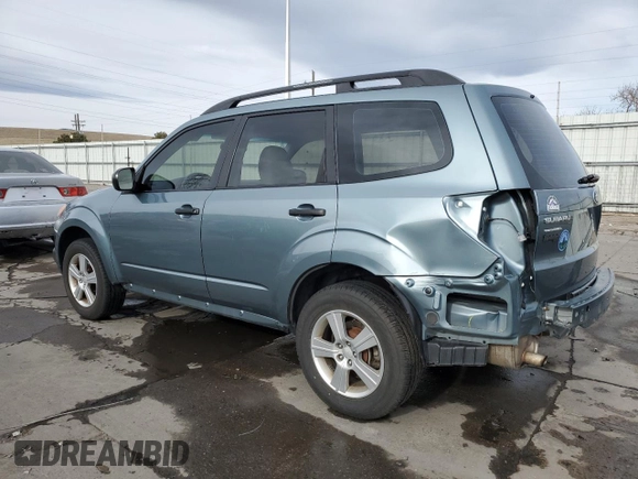 2012 Subaru Forester X with VIN JF2SHBBCXCH421445, listed as a Copart auction lot 49855505 with 120,484 mi miles and Salvage Title. Bid and sale history available at DreamBid. Image 2.