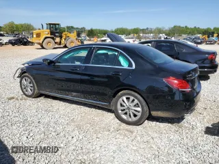 2019 Mercedes-Benz C 300 with VIN 55SWF8DBXKU294402, listed as a Copart auction lot 52570985 with 51,995 mi miles and Salvage Title. Bid and sale history available at DreamBid. Image 2.