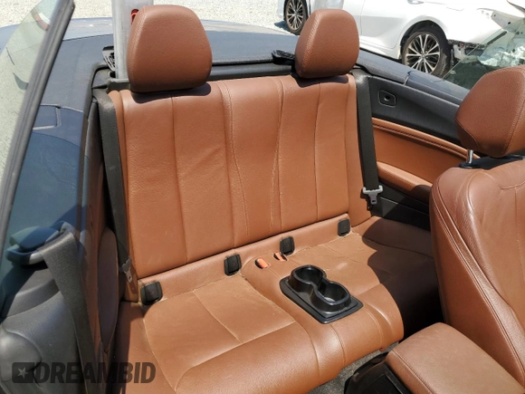 2017 BMW 2 Series with VIN WBA2L1C34HV666785, listed as a Copart auction lot 61775835 with 57,386 mi miles and Salvage title. Bid and sale history available at DreamBid. Image 10.