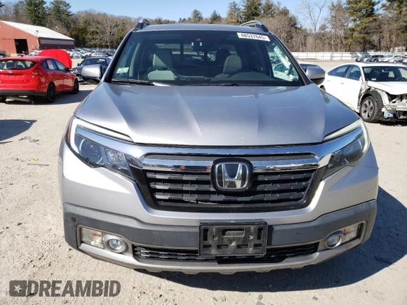 2017 Honda Ridgeline RTL-E with VIN 5FPYK3F74HB013132, listed as a Copart auction lot 48537645 with 83,534 mi miles and Salvage title. Bid and sale history available at DreamBid. Image 5.