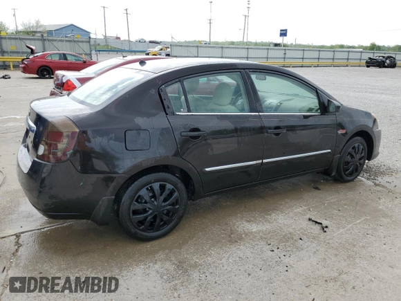 2010 Nissan Sentra SR with VIN 3N1AB6AP8AL619157, listed as a Copart auction lot 55132345 with 136,011 mi miles and Salvage Title. Bid and sale history available at DreamBid. Image 3.