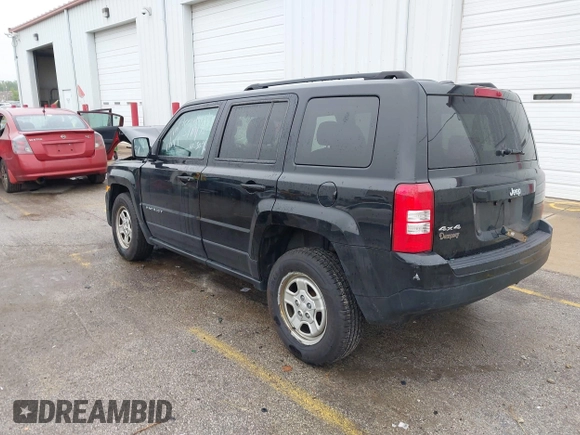 2016 Jeep Patriot Sport with VIN 1C4NJRBB4GD551671, listed as a IAAI auction lot 42322700 with 157,497 mi miles and . Bid and sale history available at DreamBid. Image 3.