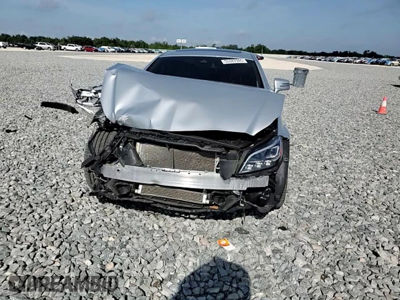 2015 Mercedes-Benz CLS 550 with VIN WDDLJ7DB0FA142341, listed as a Copart auction lot 55387945 with 56,525 mi miles and Salvage title. Bid and sale history available at DreamBid. Image 14.