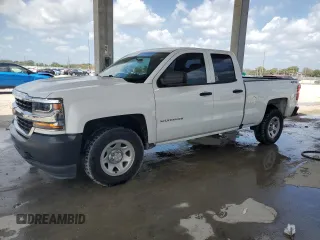 2019 Chevrolet Silverado 1500 Work Truck with VIN 2GCVKNEC4K1205120, listed as a Copart auction lot 52136785 with 90,611 mi miles and Clean Title. Bid and sale history available at DreamBid. Image 1.