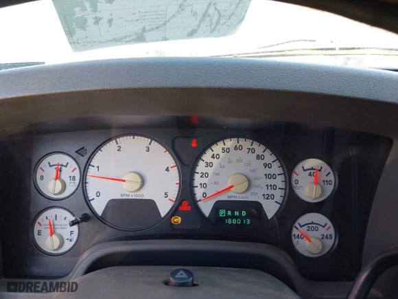 2007 Dodge Ram 2500 SLT with VIN 3D7KS28AX7G851598, listed as a IAAI auction lot 41742099 with 188,013 mi miles. Bid and sale history available at carsss.com. Image 7.