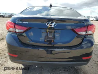 2015 Hyundai Elantra SE with VIN 5NPDH4AEXFH625500, listed as a Copart auction lot 45557515 with 183,311 mi miles and Salvage Title. Bid and sale history available at carsss.com. Image 6.