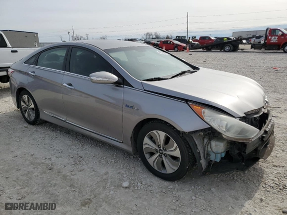 2013 Hyundai Sonata Hybrid with VIN KMHEC4A47DA092175, listed as a Copart auction lot 88721615 with 101,503 mi miles and Salvage Title. Bid and sale history available at carsss.com. Image 4.
