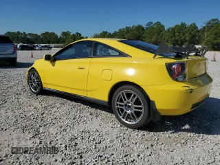 2002 Toyota Celica GT with VIN JTDDR32T520124042, listed as a Copart auction lot 73662324 with 249,049 mi miles and Salvage Title. Bid and sale history available at carsss.com. Image 2.