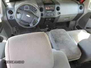 2006 Ford F-150 STX with VIN 1FTRX14W26NB57595, listed as a Copart auction lot 51207795 with 283,858 mi miles and Salvage title. Bid and sale history available at DreamBid. Image 8.