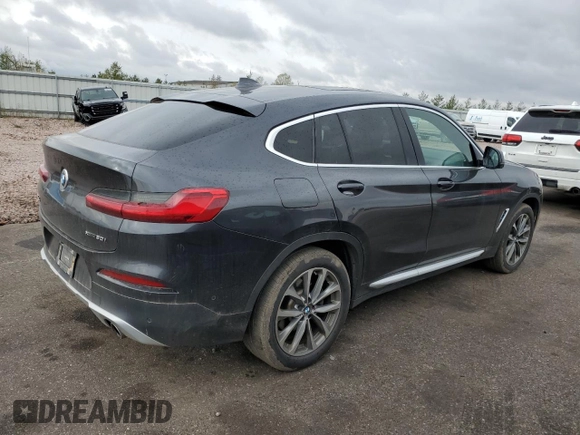 2019 BMW X4 xDrive30i with VIN 5UXUJ3C5XKLG56281, listed as a Copart auction lot 68572563 with 101,378 mi miles. Bid and sale history available at carsss.com. Image 3.