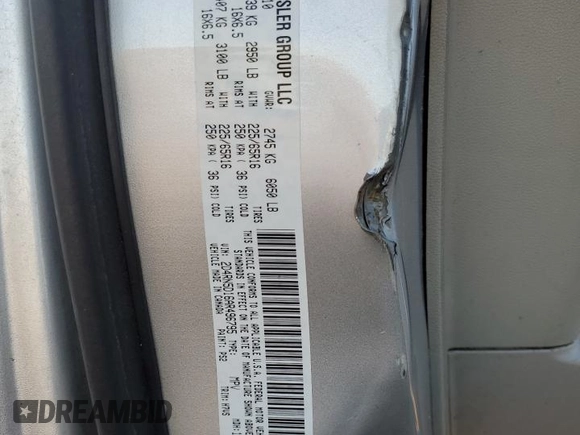 2010 Dodge Grand Caravan SXT with VIN 2D4RN5D16AR496795, listed as a Copart auction lot 83374834 with 99,902 mi miles and Salvage Title. Bid and sale history available at DreamBid. Image 15.